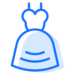 신부 드레스 icon