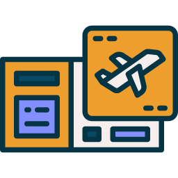 flugzeugticket icon