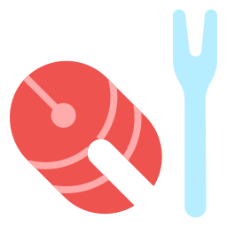 Fish slice icon