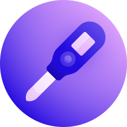 Soil thermometer icon