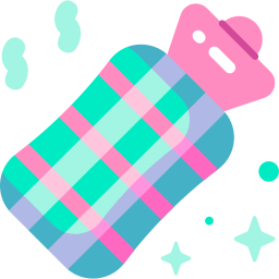 Hot water bottle icon