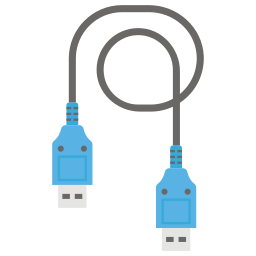 kabel do transmisji danych ikona