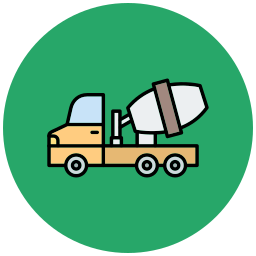 cement vrachtwagen icoon