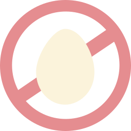 senza uova icona