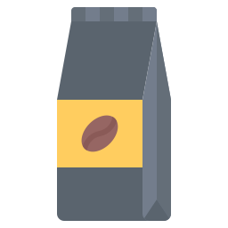 Coffee bag icon