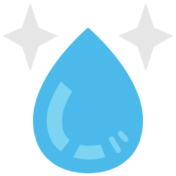 agua limpia icono