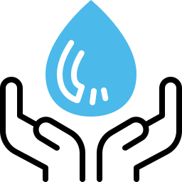 Économiser l'eau Icône
