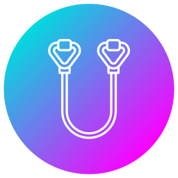 Resistance band icon