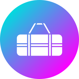 Sport bag icon