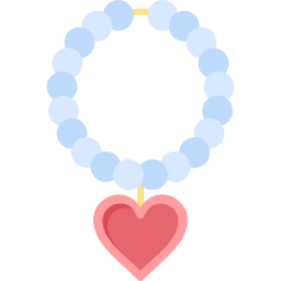 Pearl necklace icon