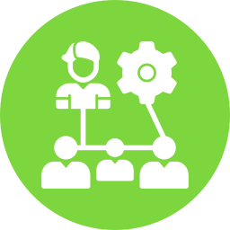 Organization structure icon