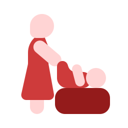Área de bebé icono