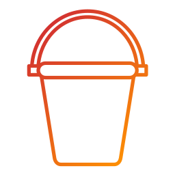 Sand bucket icon