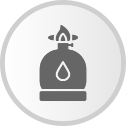 Camping gas icon