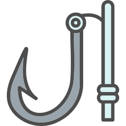 Fishing hook icon