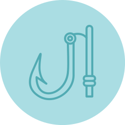 Fishing hook icon