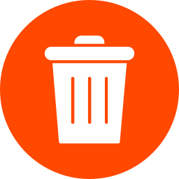 Trash can icon