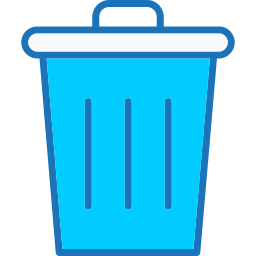 Trash can icon