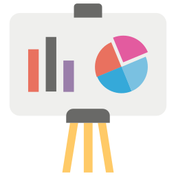 Business presentation icon