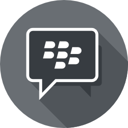blackberry messenger icono