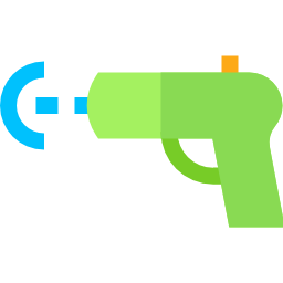 pistola de agua icono