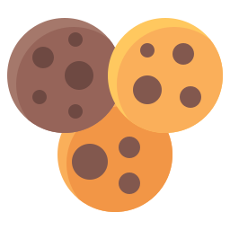 Pepitas de chocolate icono