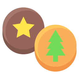 Ginger cookies icon