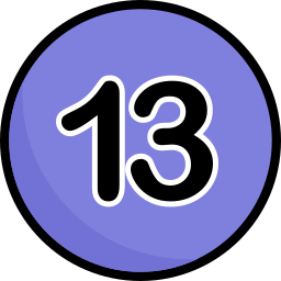 13 icon