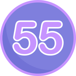 Fifty five icon
