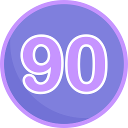 90 ikona