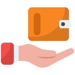 cartera icono