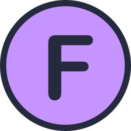 文字f icon