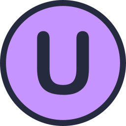 Letter u icon