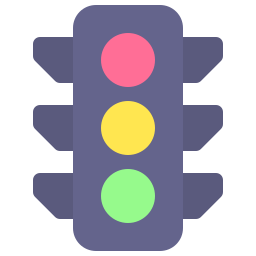 Traffic lights icon