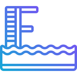 Плавательный бассейн иконка