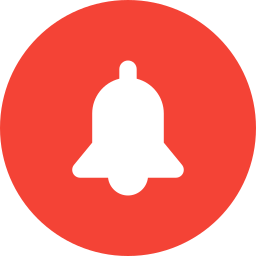 campana de notificación icono