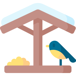 karmnik dla ptaków ikona