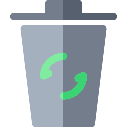 Recycling bin icon