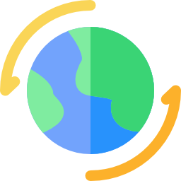 Planet earth icon