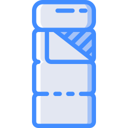 bolsa de dormir icono
