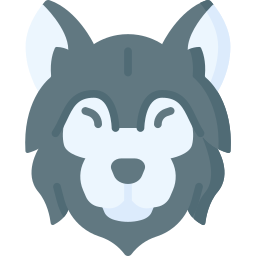 wolf icoon