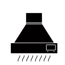 Extractor hood icon