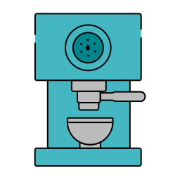 Coffee machine icon