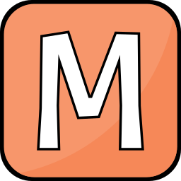 Letter m icon