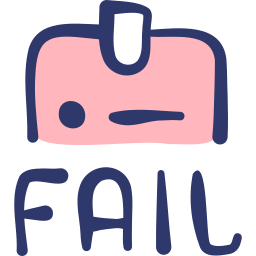Fail icon