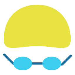Swimming cap icon