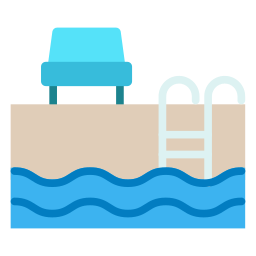 Плавательный бассейн иконка