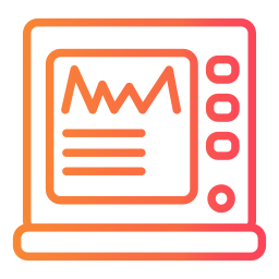 Electrocardiogram icon