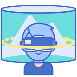 Virtual tour icon