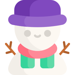 boneco de neve Ícone